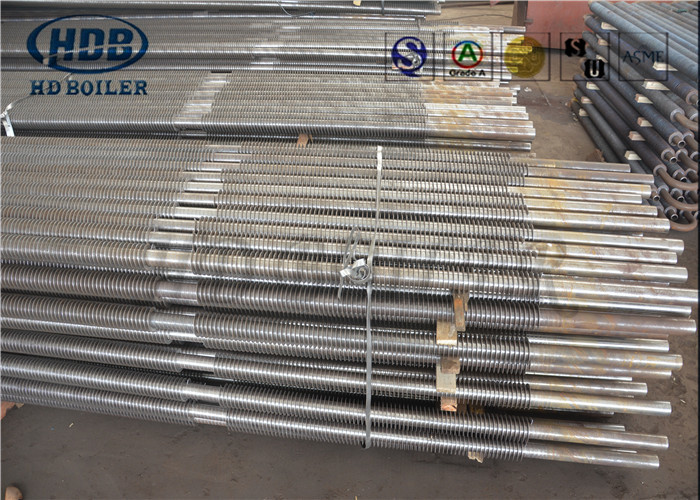 ステンレス鋼の螺線形のボイラー熱交換器、ボイラー修理部品のひれ付き管ASMEの標準