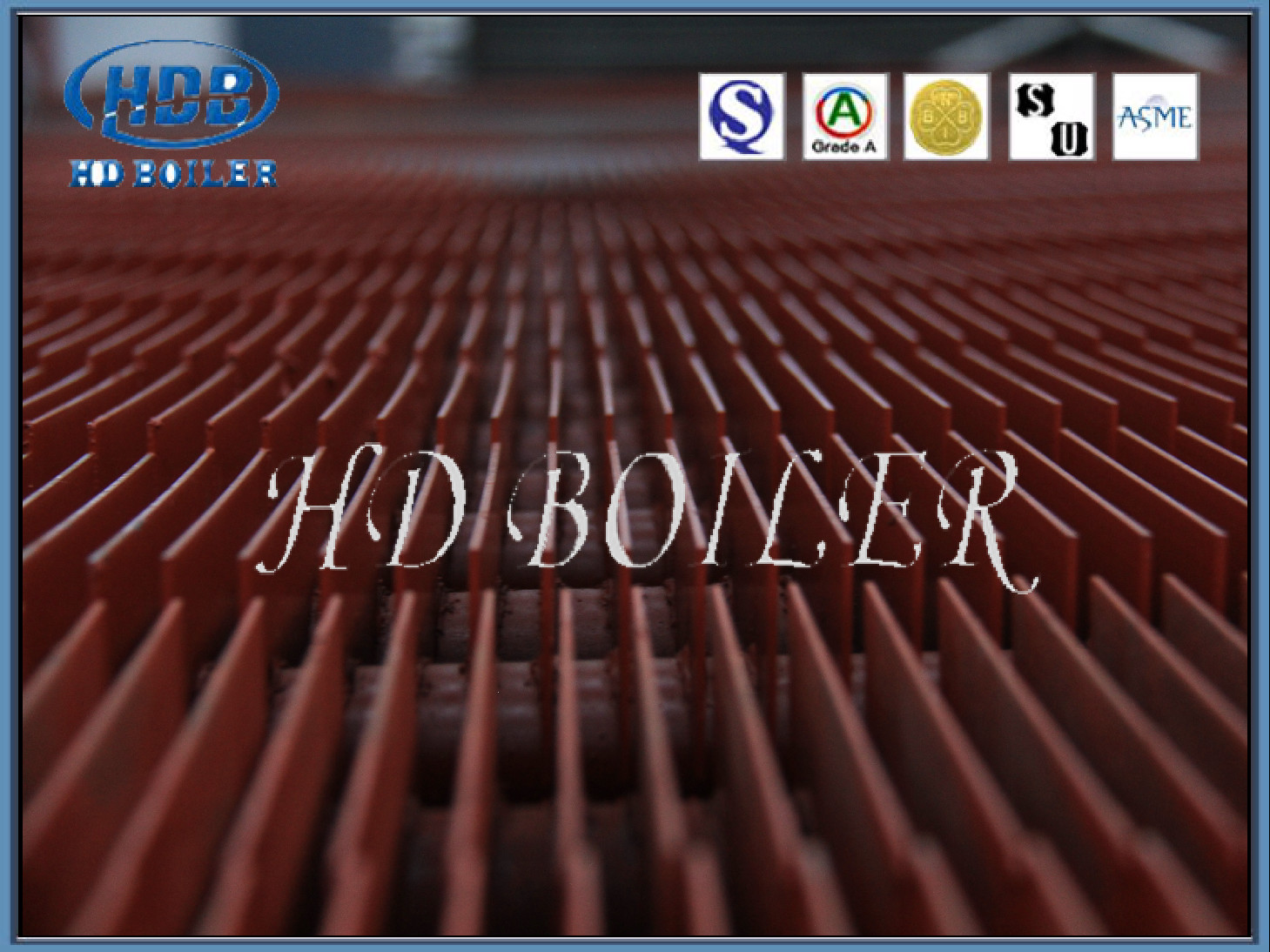 ISO/ASME標準的な二重Hのタイプ ボイラーひれ付き管の熱交換の予備品