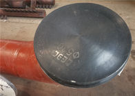 赤い絵画が付いているOEMの大口径の炭素鋼のボイラー多様なヘッダー