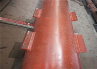 赤い絵画が付いているOEMの大口径の炭素鋼のボイラー多様なヘッダー