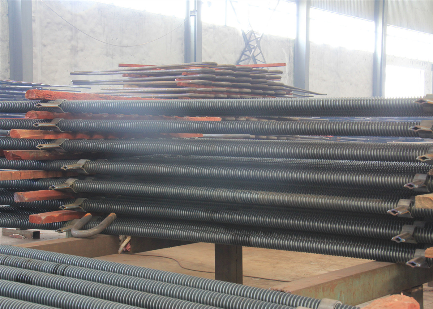 鋼鉄熱湯ボイラーひれ付き管、高性能の螺線形のFinned管